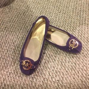 Michael Kors Purple Flats