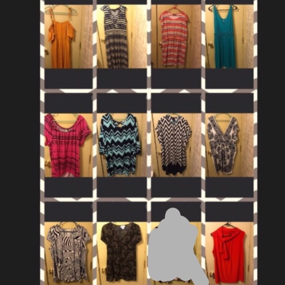 🎀 11 Item bundle Plus size tops 🎀
