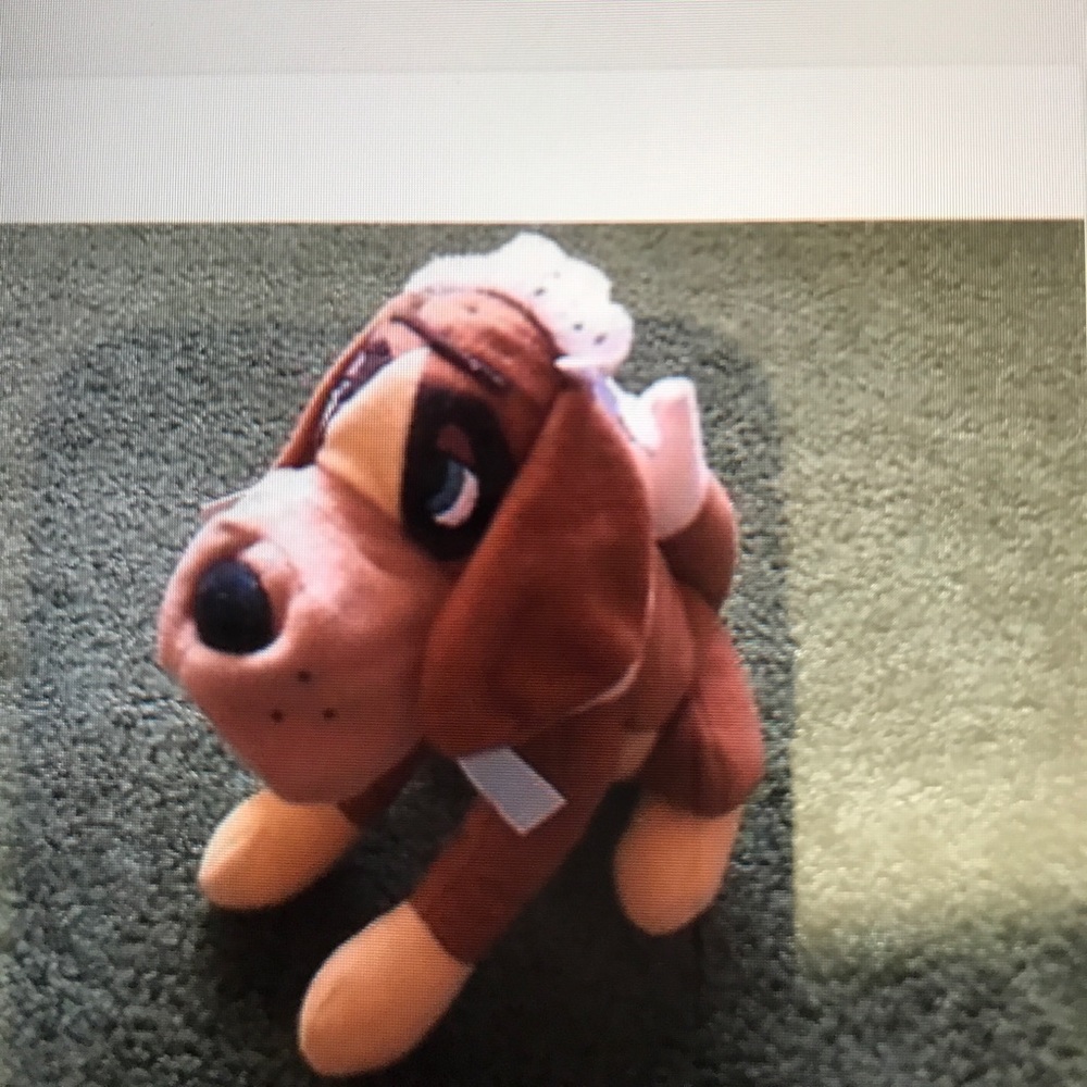 Disney store nana dog plush 8"