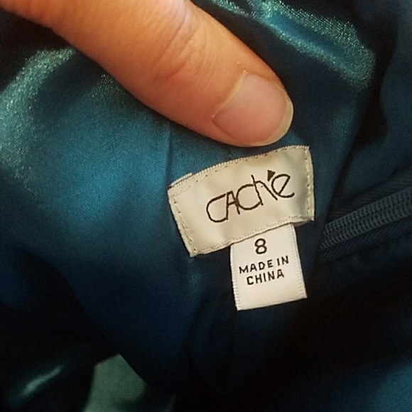 Bejeweled Turquoise Dress - Picture 3 of 8