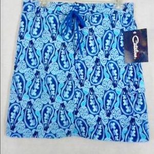 NWT Print Board Skirt SPF 30+