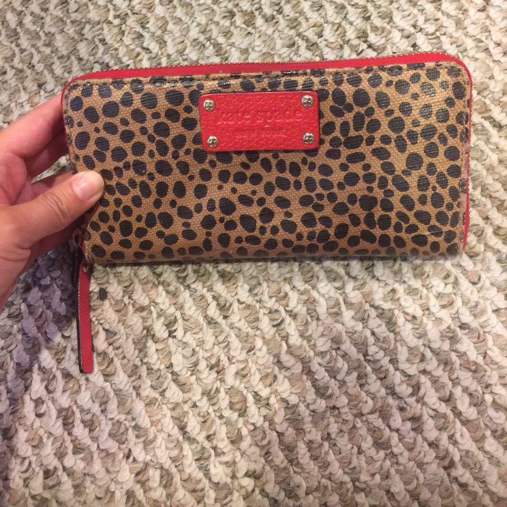 Kate Spade Animal Print Wallet
