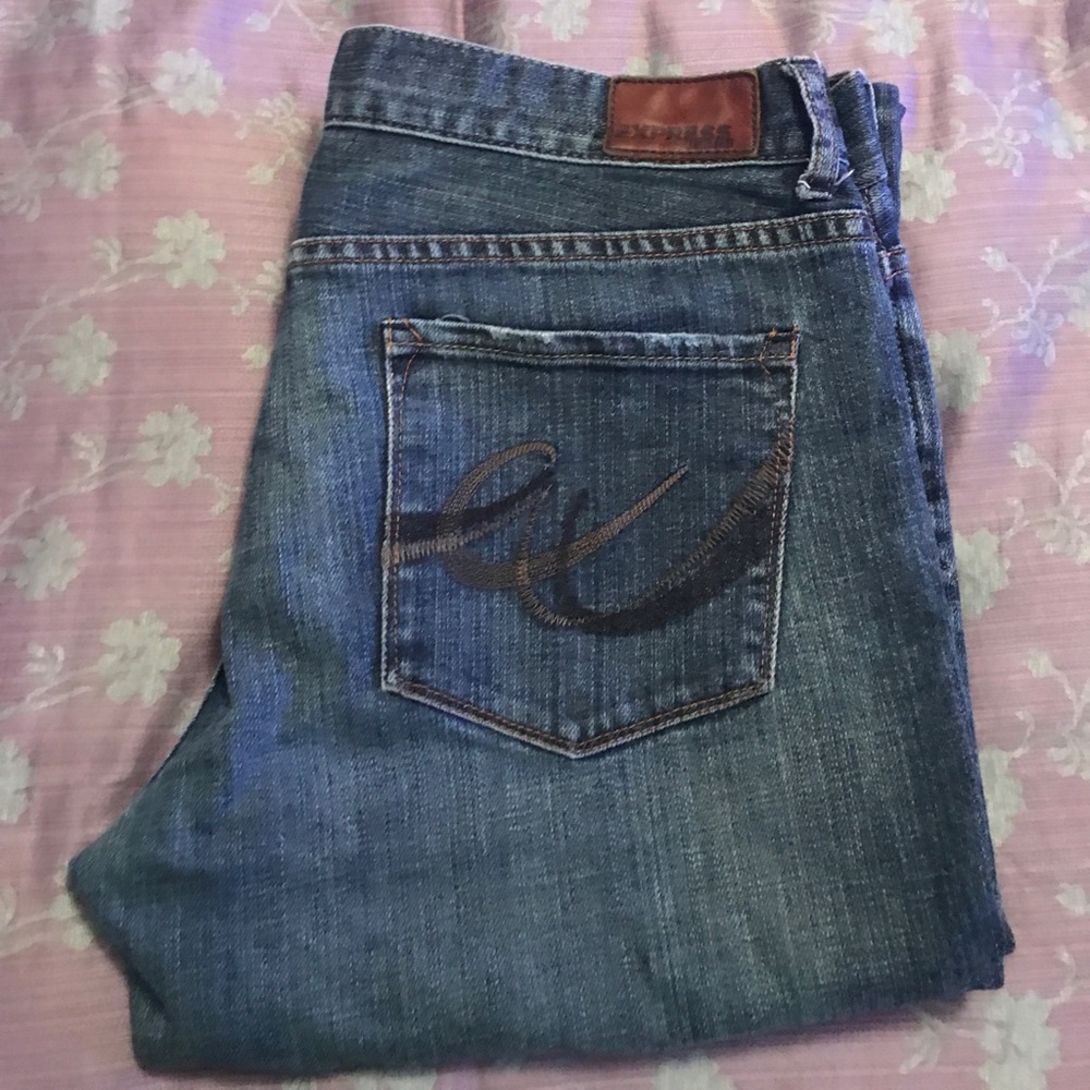 Express 12 R Eva Boot Cut Jeans