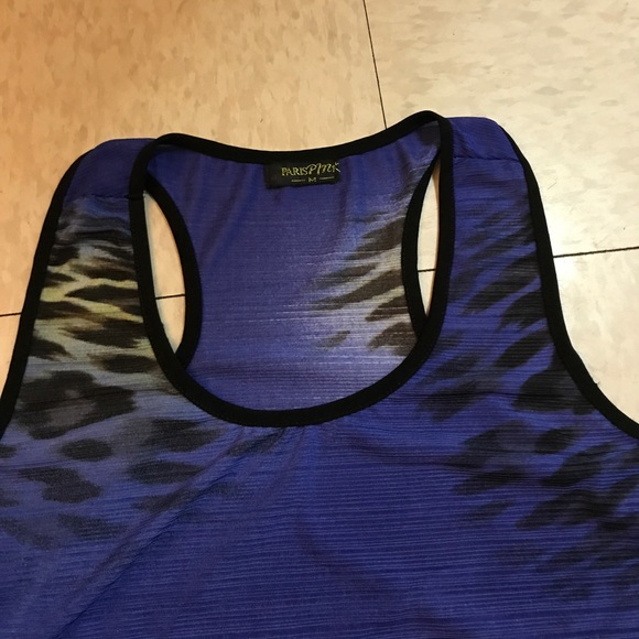 🔵❤️ "Wild Love" 🔵Blue Tank❤️ brand new - Picture 4 of 7