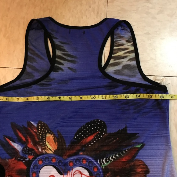 🔵❤️ "Wild Love" 🔵Blue Tank❤️ brand new - Picture 6 of 7