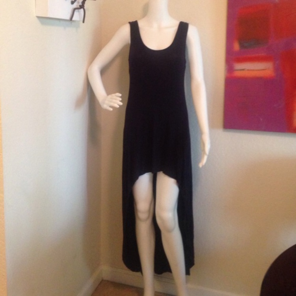 QED London high low dress