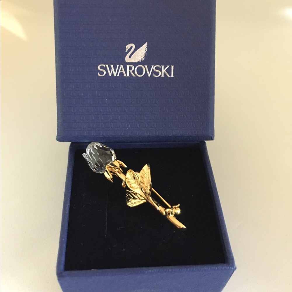 Swarovski tulip Brooch