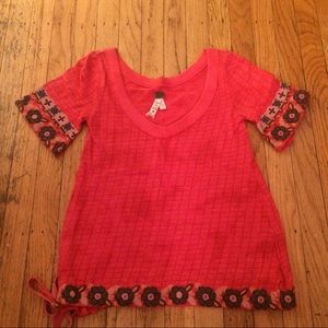 Free People short-sleeved sweatshirt