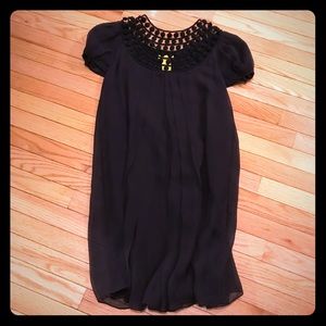 Catherine Malandrino silk LBD Black Friday blowout