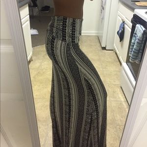 black & white maxi skirt❤️❤️