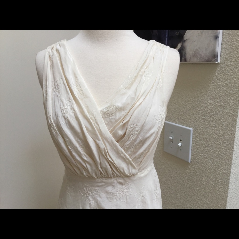 Little white dress needs a little TLC