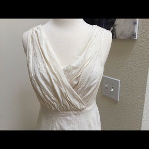 Little white dress needs a little TLC