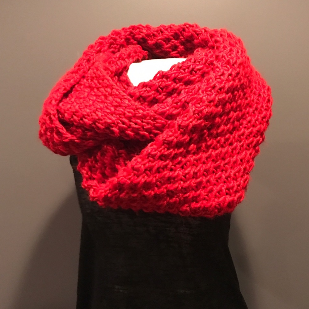 Red Infinity Scarf