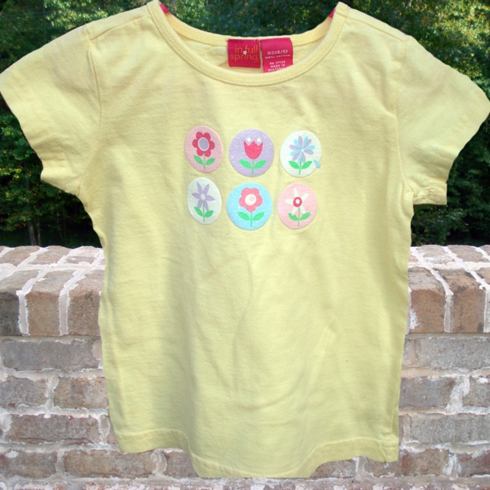 In Full Spring Tee Shirt - Size 4-5