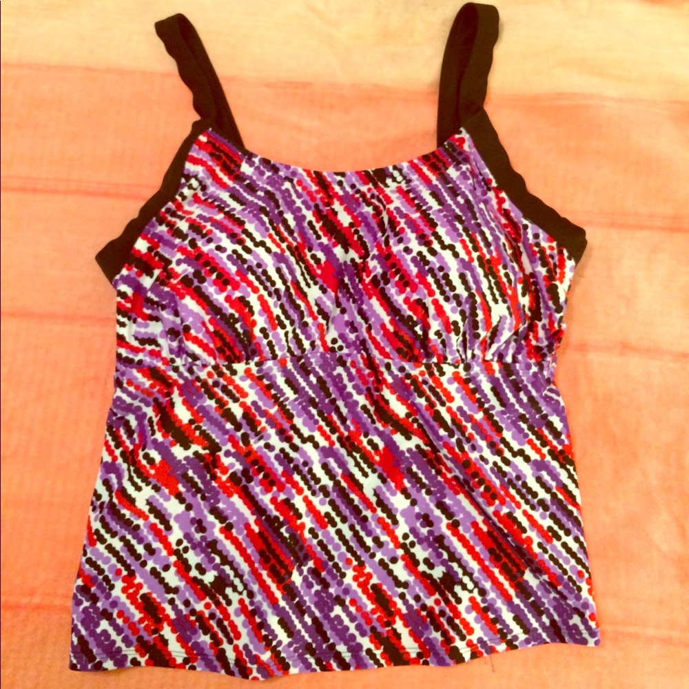 🌞 Graphic Print Tankini 👙