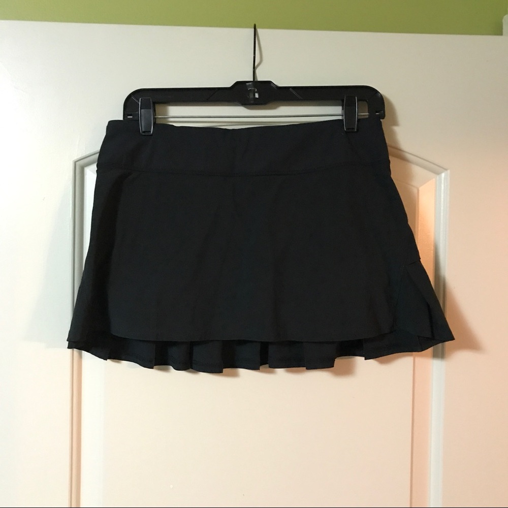 Lululemon Pace Setter Skirt Black Size 6