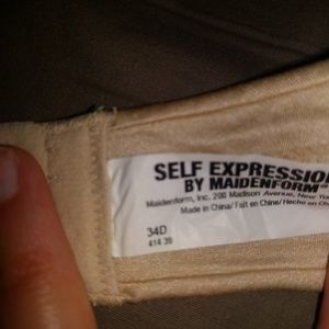 34 D strapless bra from target