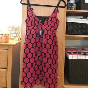 Express spaghetti strap baby doll dress