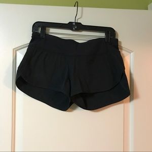 Lululemon Speed Shorts Black Size 6