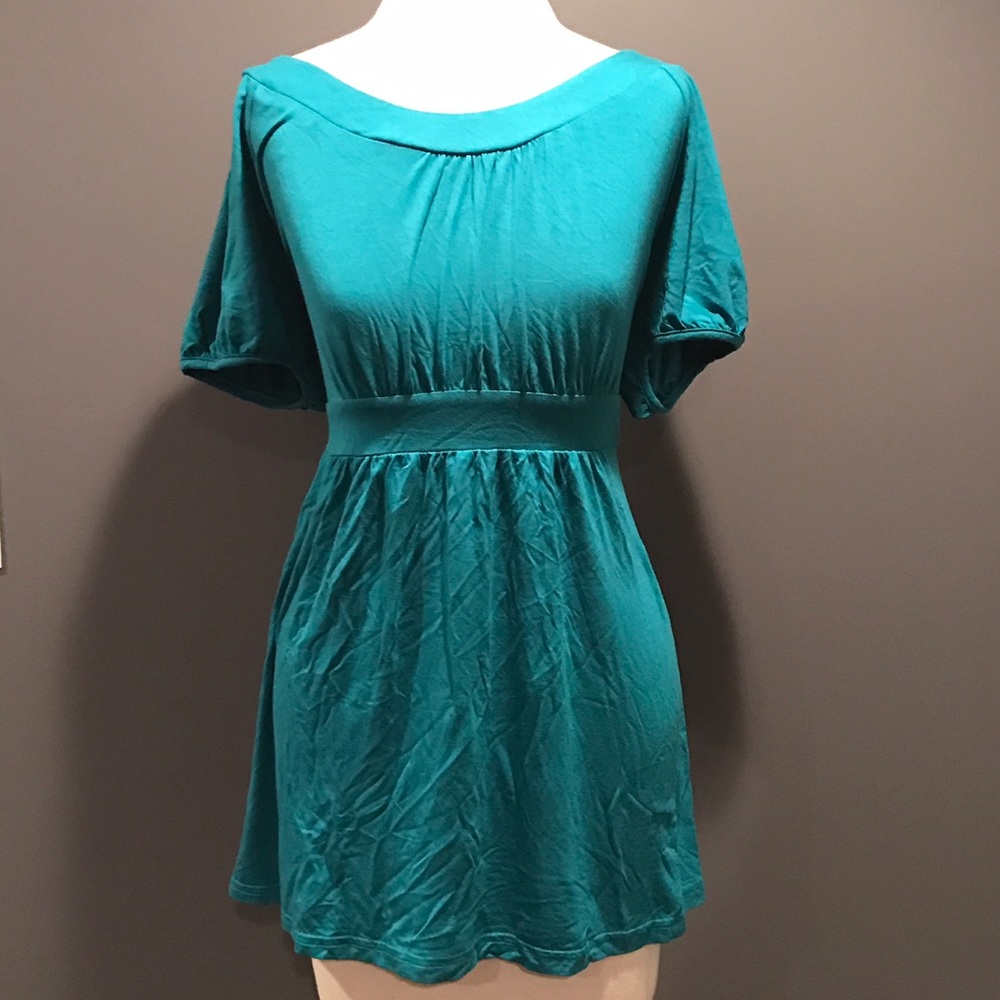 Empire Waist Short Sleeve Top