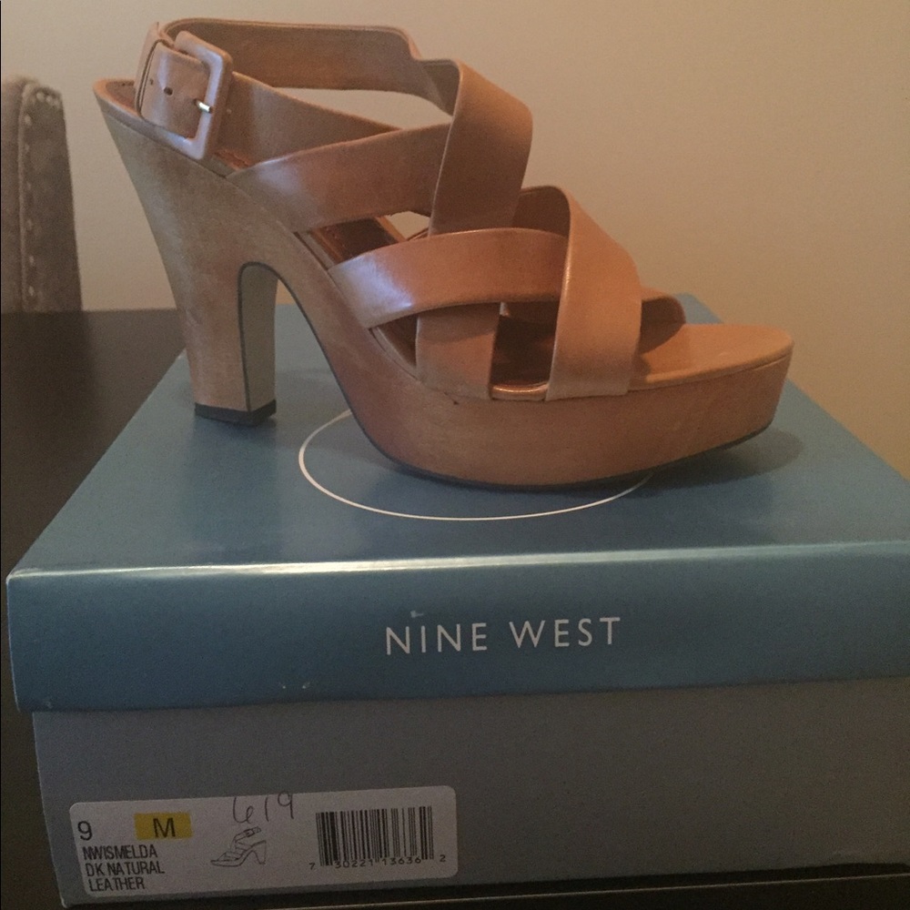 Nine West (NWISMELDA) dark natural leather