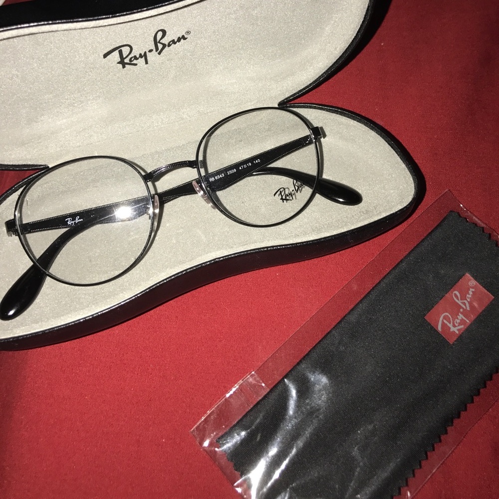 Authentic Ray ban round eyeglasses