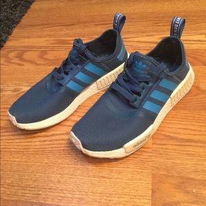 Adidas NMD R1 blue mesh