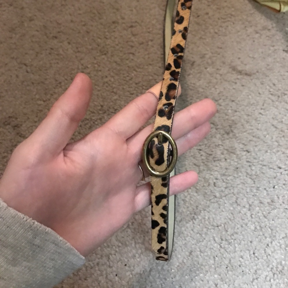 Leopard Belt