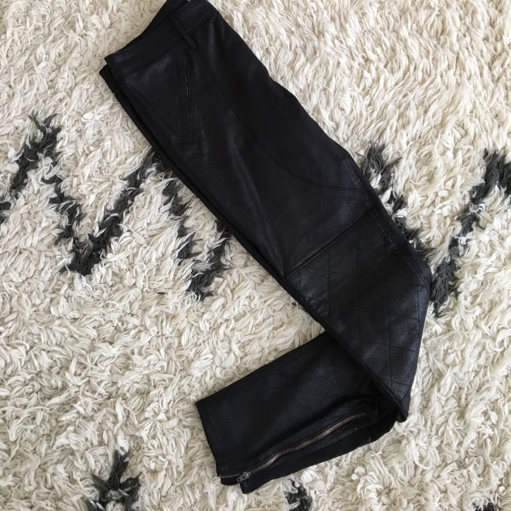 Habitual leather black Moto jeans - 28