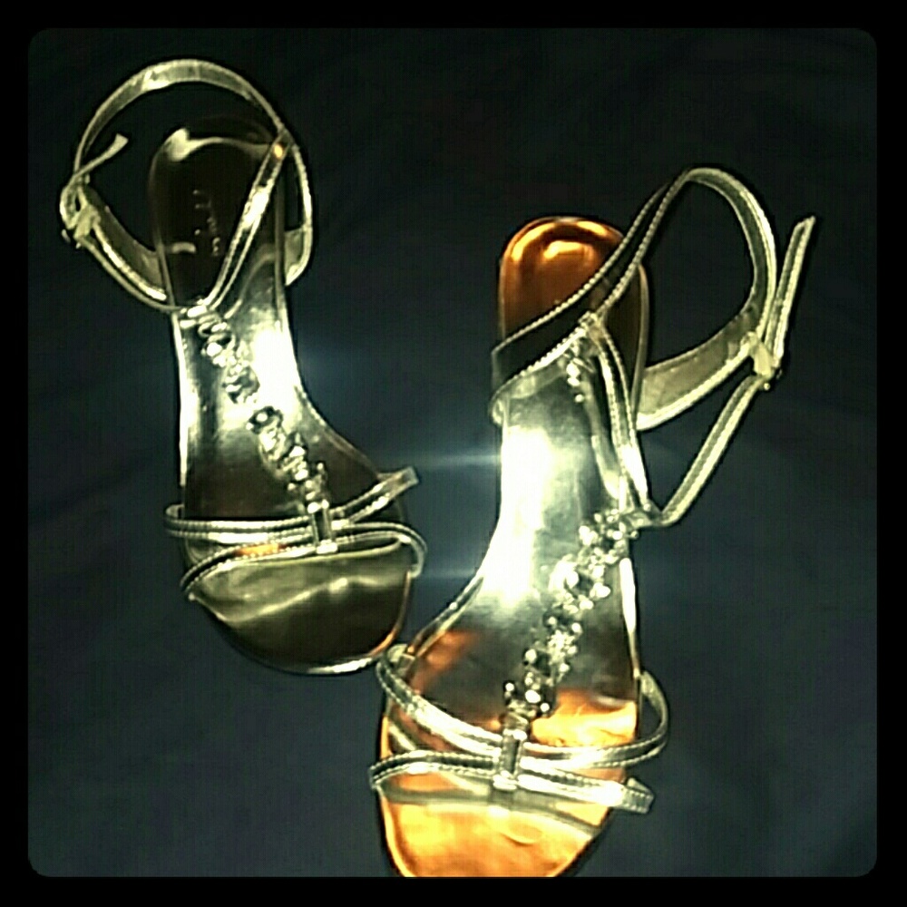 Jacqueline Ferrar Silver Heels