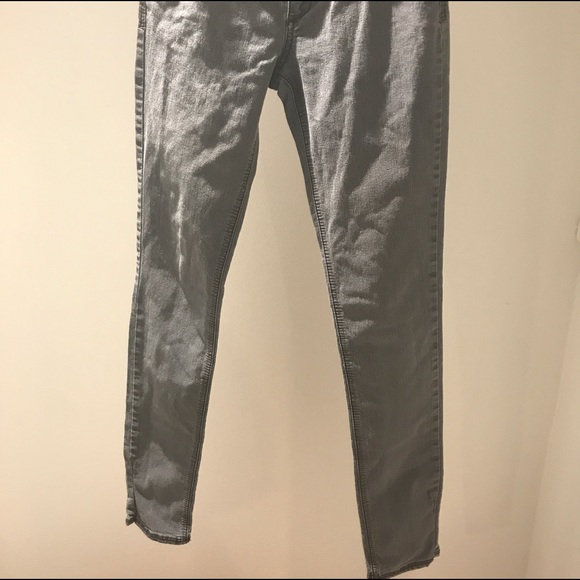 ❌SOLD❌ Gray Skinny Jeans - Picture 2 of 2