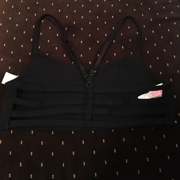 New Victoria's Secret Pink Strappy Back Bralette - Picture 3 of 8
