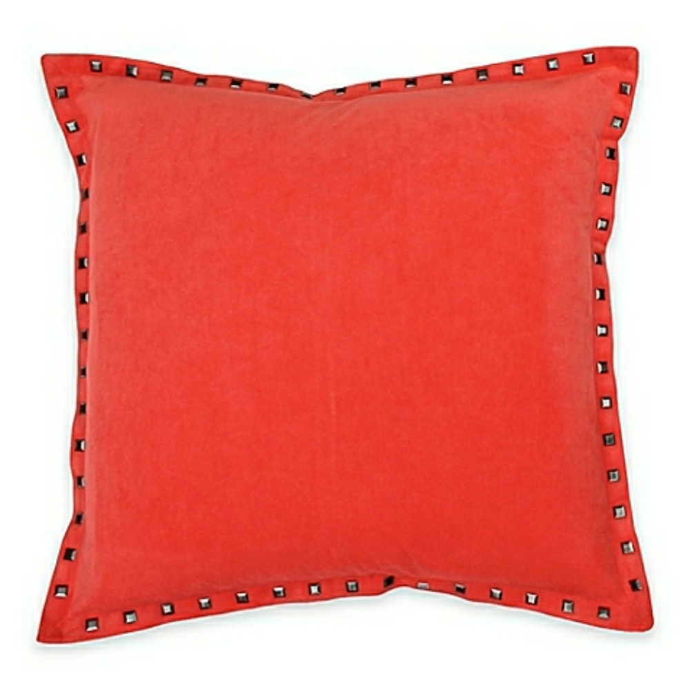 NWT Thro by Marlo Lorenz Payton Nailhead Pillow