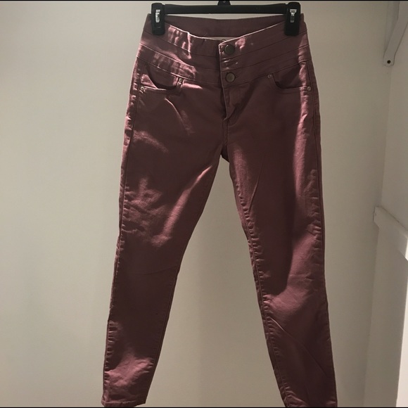 Denim - Dusty Rose Skinny Jeans