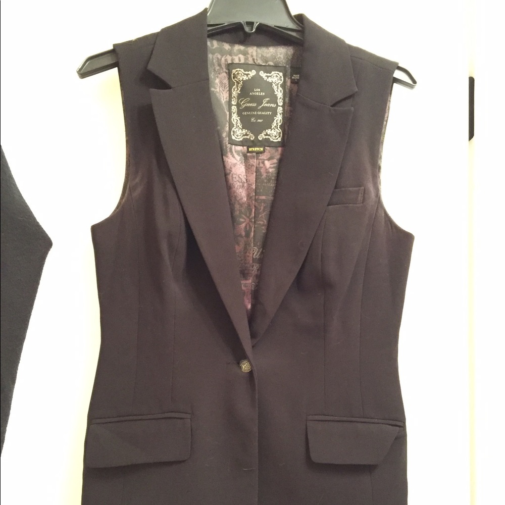 Guess long vest