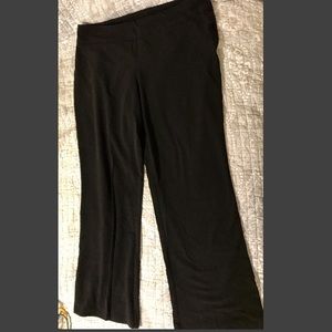 Dress Barn black pull on trousers