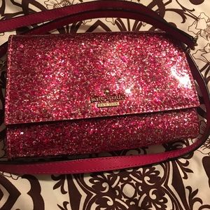 Kate spade Glitter bug cami crossbody
