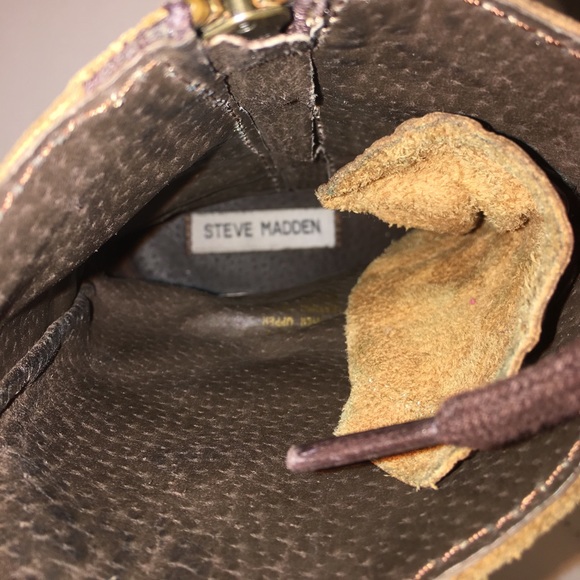 Steve Madden combat boots!!!! - Picture 2 of 4