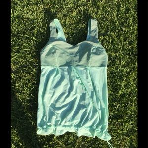 Lulu yoga top mint green