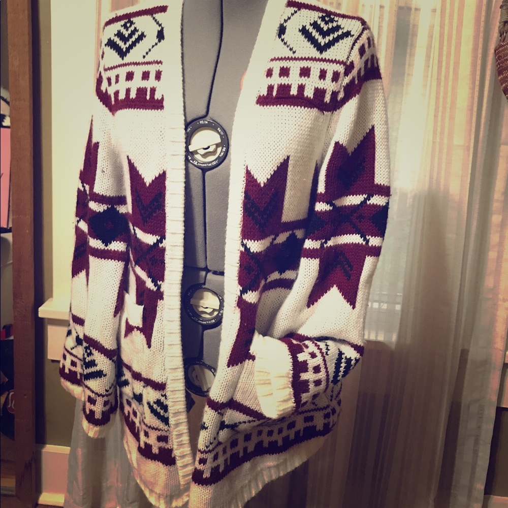 SOLD Element Aztec Sweater