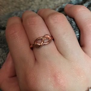 Rose Gold Knot Ring