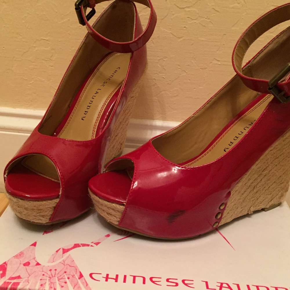 Chinese Laundry wedge sandals
