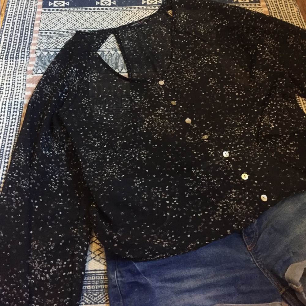 brandy melville ▪ sheer original top