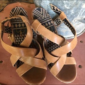 Jessica Simpson Strappy Wedges