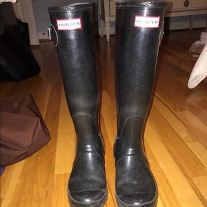 Women's Hunter Original Tall Gloss Rain Boot