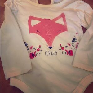 Gap fox onsie size 18-24 months