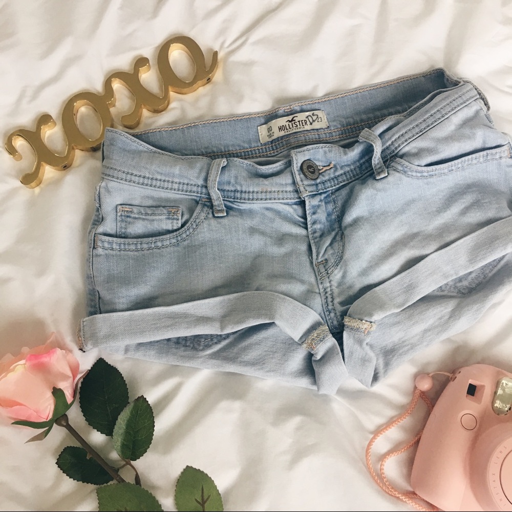 hollister jean shorts