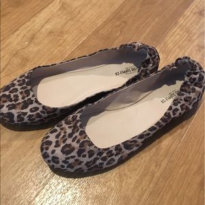 Massimo leopard flats - NEW size 11
