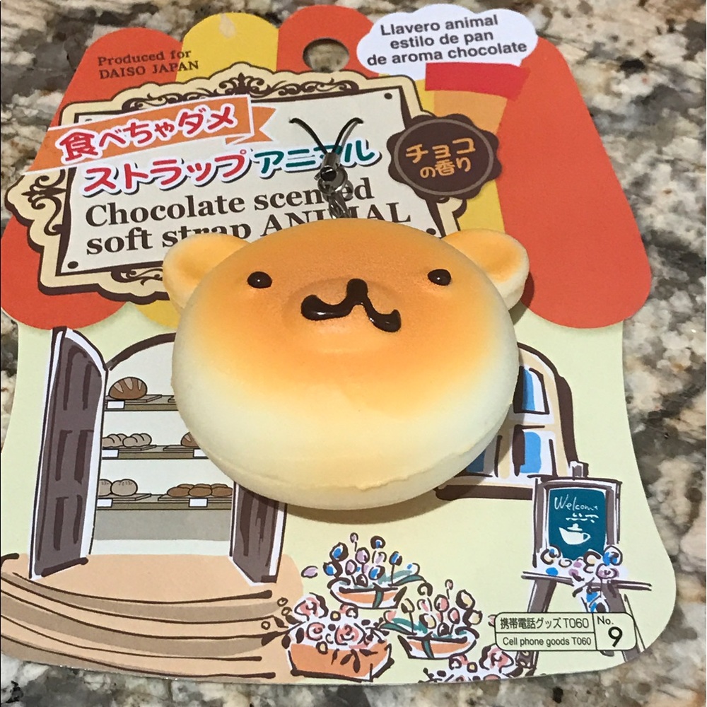 Bread bear squishy