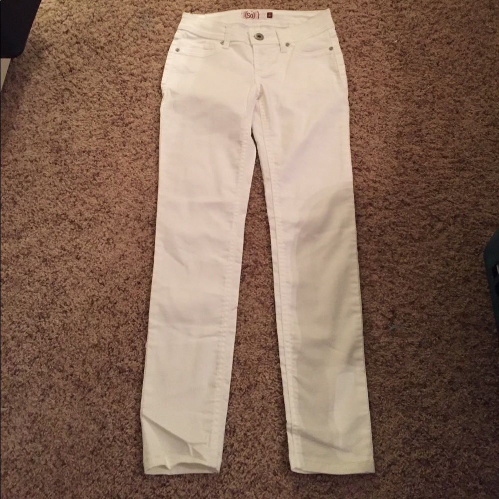 White jeans